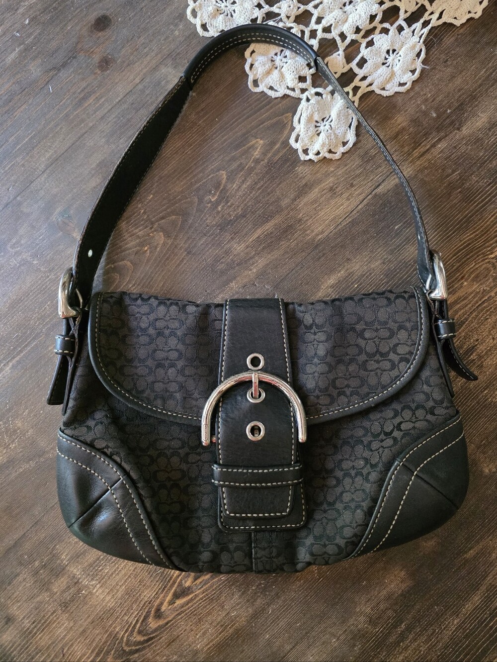 Vintage Y2K Coach Soho Shoulder Bag